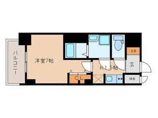 S-RESIDENCE名駅Northの物件間取画像